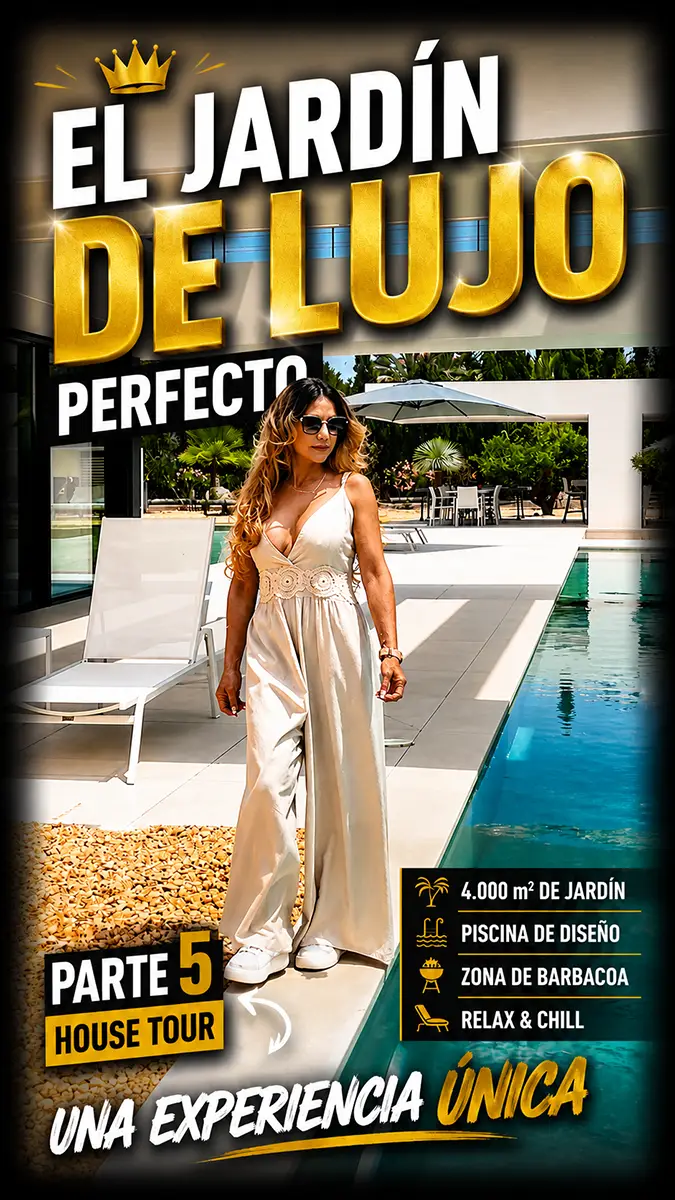 Short de Youtube para promocionar una villa de lujo