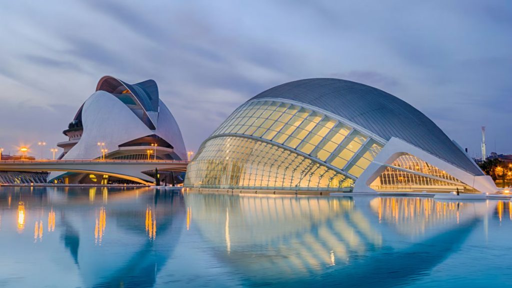 Valencia a vista de dron